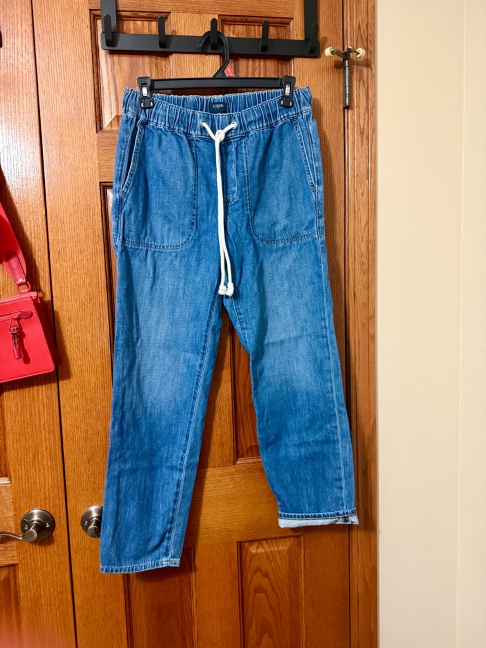 Casual J Crew Pull On Jeans - 100% Cotton